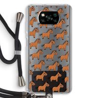 Pony: Xiaomi Poco X3 NFC Transparant Hoesje met koord