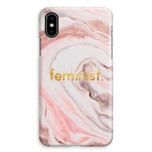 Feminist: iPhone XS Max Volledig Geprint Hoesje