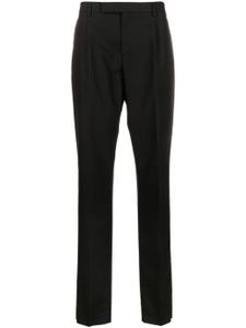 Lardini pantalon de costume à design plissé - Noir