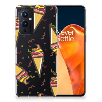OnePlus 9 | Siliconen Case | Icecream