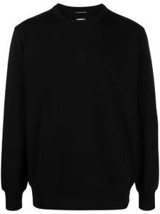 C.P. Company sweat en coton stretch Metropolis à patch logo - Noir