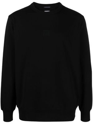 C.P. Company Sweater van stretch-katoen - Zwart C.P. Company Sweater van stretch-katoen - Zwart