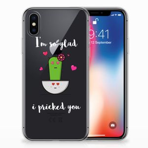 Apple iPhone X | Xs Telefoonhoesje met Naam Cactus Glad