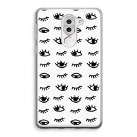 Eye pattern #2: Honor 6X Transparant Hoesje