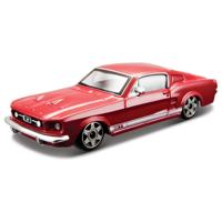 Bburago Modelauto - Ford Mustang GT 1964 - rood - 10 cm - schaalmodel