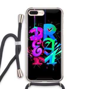 Dream: iPhone 7 PLUS Transparant Hoesje met koord