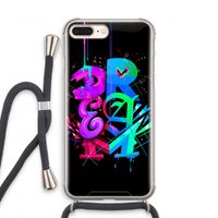 Dream: iPhone 7 PLUS Transparant Hoesje met koord