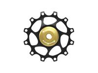 SunRace derailleurwiel 12t alloy goud