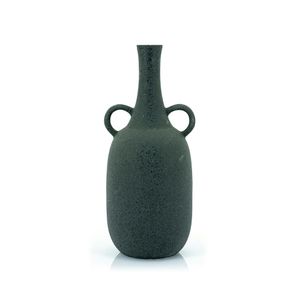 By-Boo Vaas 'Saya' 40cm, kleur Zwart