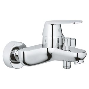 GROHE Eurosmart Cosmopolitan badkraan E met omstel en koppelingen chroom 32831000