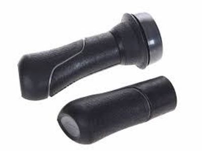 Shimano Gazelle handvatten met draaibel - 105mm - zwart