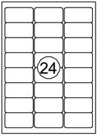 Etiket quantore 63.5x33.9mm 360st