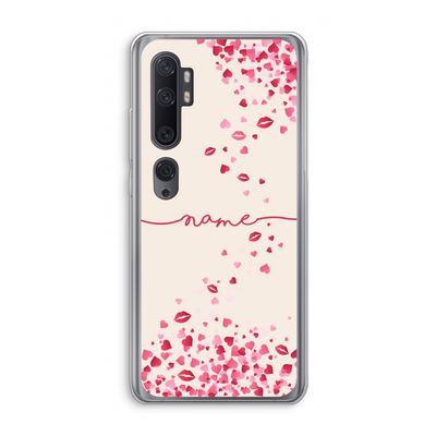 Hartjes en kusjes: Xiaomi Mi Note 10 Transparant Hoesje