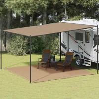 VidaXL Tenttapijt 400x400 cm taupe
