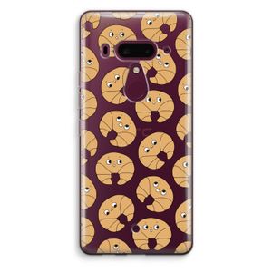 Croissant: HTC U12+ Transparant Hoesje