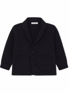 Dolce & Gabbana Kids blazer Full Milano à simple boutonnage - Bleu