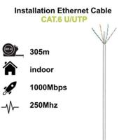 Stevige UTP-netwerkkabel Cat6 Ewent (305 m)