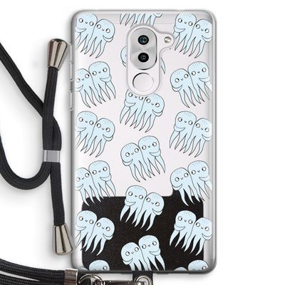 Octopussen: Honor 6X Transparant Hoesje met koord
