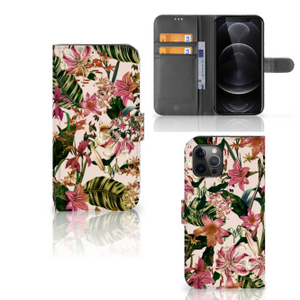 Apple iPhone 12 Pro Max Hoesje Flowers