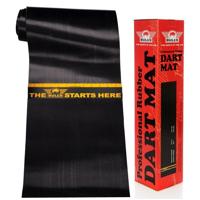 Bulls Rubber Dartmat + Throwline Sticker | 300x60 cm