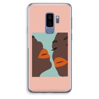 Orange lips: Samsung Galaxy S9 Plus Transparant Hoesje