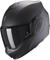SCORPION EXO-Tech Evo Solid Mat, Systeemhelm, Zwart