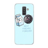 Best Friend Forever: Samsung Galaxy A6 Plus (2018) Transparant Hoesje