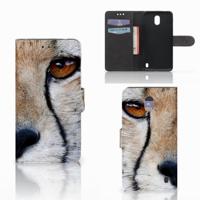 Nokia 2 | Telefoonhoesje | Met pasjeshouder | Cheetah