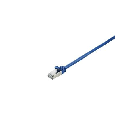 Stevige FTP-netwerkkabel categorie 7 V7 V7CAT7FSTP-50C-BLU Blauw 0,5 m
