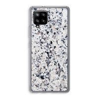 Gespikkelde marmer: Samsung Galaxy A42 5G Transparant Hoesje