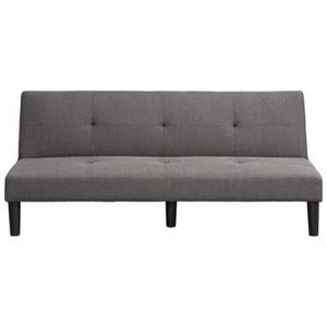 Slaapbank Cairns - antraciet - 75x188x88 cm - Leen Bakker