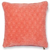 Pip Studio Quilty Dreams Vierkant Sierkussen Coral (45x45 cm)