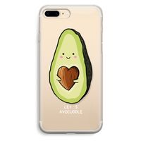 Avocuddle: iPhone 7 Plus Transparant Hoesje Avocuddle: iPhone 7 Plus Transparant Hoesje