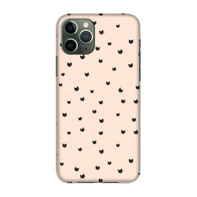 Kleine kattenkopjes: Volledig geprint iPhone 11 Pro Hoesje