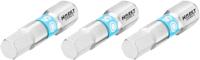 HAZET Bit 2204N-5/3 · 1/4 inch (6,3 mm) zeskant massief · Binnen-zeskant-profiel · 3-delig · SW 5 mm