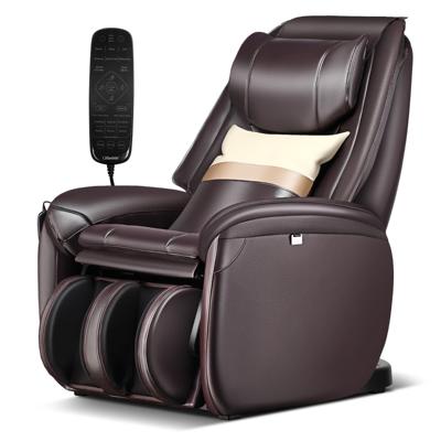 Zero Gravity SL Spur Massagestoel Ligstoel met Hele Lichaamsmassage Rugverwarming Bruin