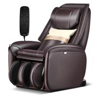 Zero Gravity SL Spur Massagestoel Ligstoel met Hele Lichaamsmassage Rugverwarming Bruin