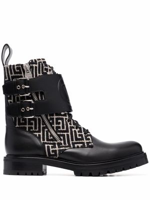 Balmain bottines Phil Ranger - Noir