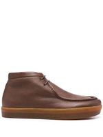 Henderson Baracco bottines Miguel en cuir - Marron