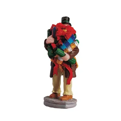Lemax all wrapped up kerstdorp figuur type 1 Caddington Village 2005