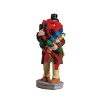 Lemax all wrapped up kerstdorp figuur type 1 Caddington Village 2005
