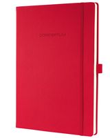Sigel SI-CO645 Notitieboek Conceptum Pure Rood A4 194blz Gelijnd Sigel SI-CO645 Notitieboek Conceptum Pure Rood A4 194blz Gelijnd