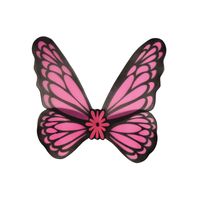 Verkleed vleugels vlinder roze volwassenen - thumbnail