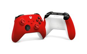 Microsoft Pulse Red Rood Bluetooth/USB Gamepad Analoog/digitaal Xbox, Xbox One, Xbox Series S, Xbox Series X