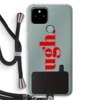Ugh: Pixel 5 Transparant Hoesje met koord