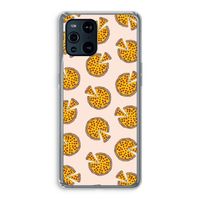 You Had Me At Pizza: Oppo Find X3 Pro Transparant Hoesje