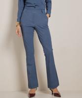 flared fit broek met print