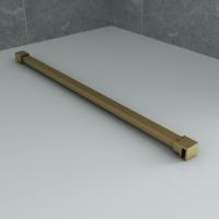 Stabilisatiestang Aloni 100 cm | Inkortbaar | Geborsteld goud
