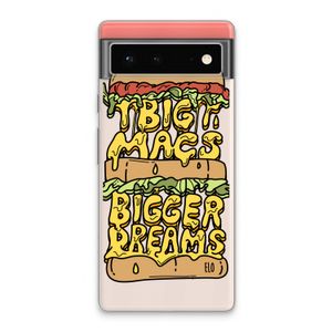 Big Macs Bigger Dreams: Google Pixel 6 Transparant Hoesje