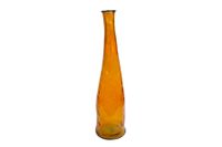 Vaas glas Blues 18x80cm amber